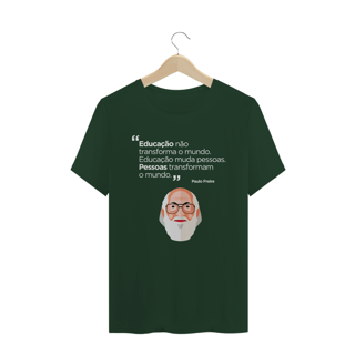 Nome do produto T-shirt Tradicional Paulo Freire