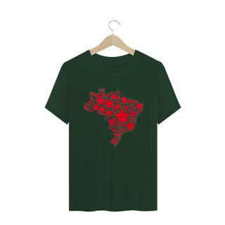 Nome do produto T-shirt Tradicional Brasil: Estrelas da Democracia