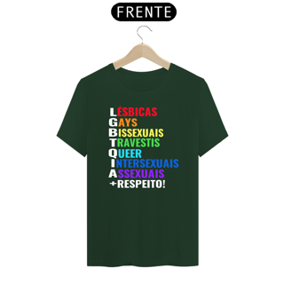 Nome do produto T-shirt Tradicional LGBTQIA+
