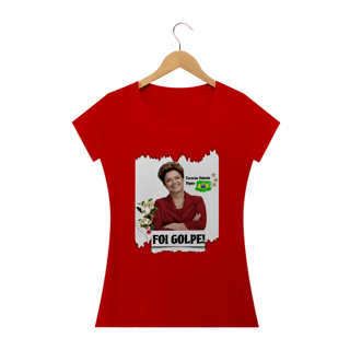 Nome do produto T-shirt Baby Look Dilma