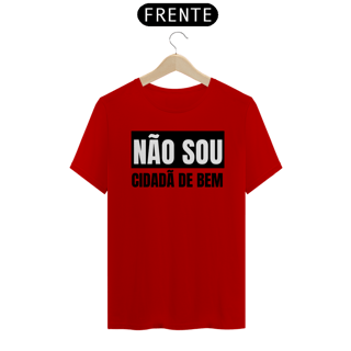 Nome do produto T-shirt Tradicional NÃO SOU
