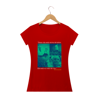 Nome do produto T-shirt Baby Look Padre Júlio Lancelotti