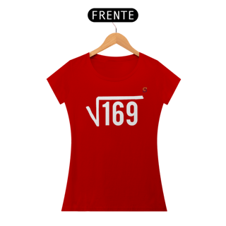 Nome do produto T-shirt Baby Look Raiz Quadrada de 169