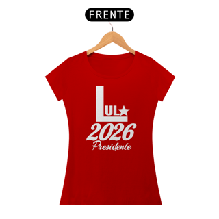 Nome do produto T-shirt Baby Look LULA 2026