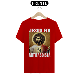 Nome do produto T-shirt Tradicional Jesus Antifascista
