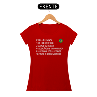 Nome do produto T-shirt Baby Look BRASIL