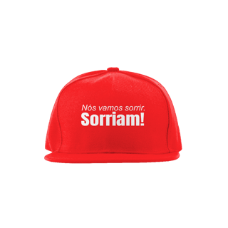 Nome do produto Boné Anatômico Sorriam!