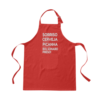 Nome do produto Avental Bolsonaro Preso!