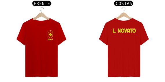 T-shirt Tradicional BRASIL L.NOVATO
