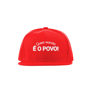 Nome do produto Boné Anatômico É O POVO!