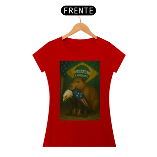 Nome do produto T-shirt Baby Look CAPIVARA