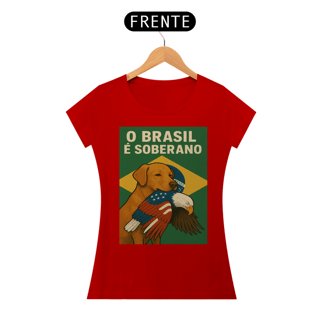 Nome do produto T-shirt Baby Look CACHORRO CARAMELO