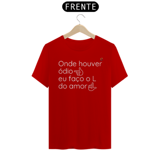 Nome do produto T-shirt Tradicional L do amor