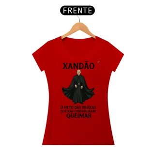 Nome do produto T-shirt Baby Look XANDÃO