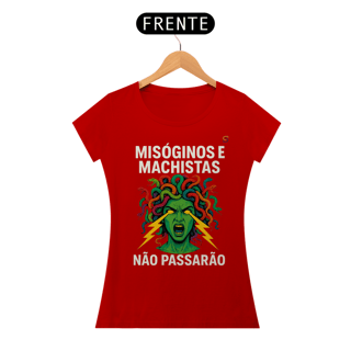 Nome do produto T-shirt Baby Look NÃO PASSARÃO