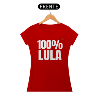 Nome do produto T-shirt Baby Look 100 LULA