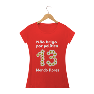 Nome do produto T-shirt Baby Look Flores