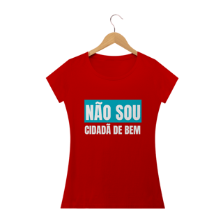Nome do produto T-shirt Baby Look NÃO SOU