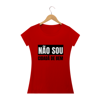 Nome do produto T-shirt Baby Look NÃO SOU