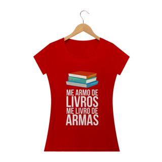 Nome do produto T-shirt Baby Look Livros SIM!