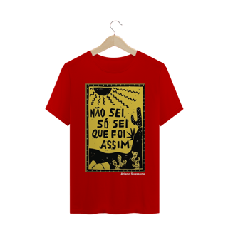 Nome do produto T-shirt Tradicional Ariano Suassuna