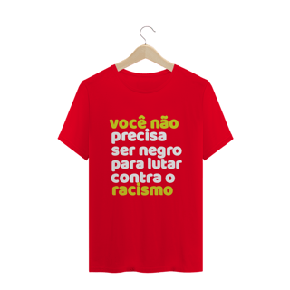 Nome do produto T-shirt Masculina Antirracista 