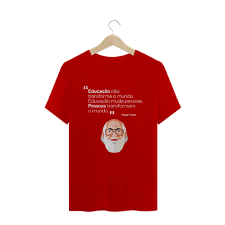 Nome do produto T-shirt Tradicional Paulo Freire