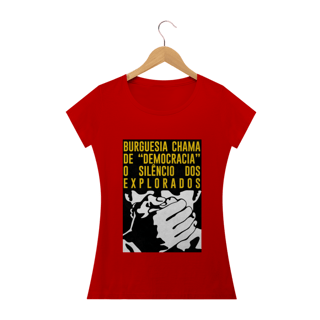 Nome do produto T-shirt Baby Look Burguesia