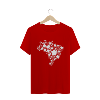 Nome do produto T-shirt Tradicional Brasil: Estrelas da Democracia
