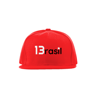 Nome do produto Boné Aba Reta 13rasil