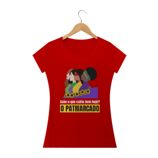 Nome do produto T-shirt Baby Look Patriarcado