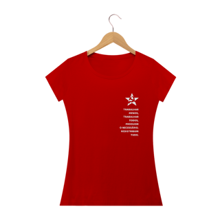 Nome do produto T-shirt Baby Look redistribuir tudo.