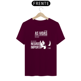Nome do produto T-shirt Tradicional Vidas Negras