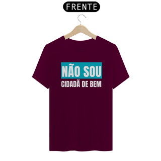Nome do produto T-shirt Tradicional NÃO SOU