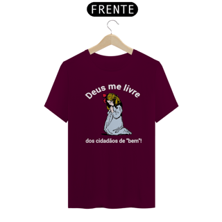 Nome do produto T-shirt Tradicional Deus me livre!