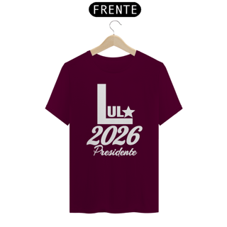 Nome do produto T-shirt Tradicional LULA 2026