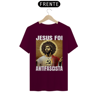 Nome do produto T-shirt Tradicional Jesus Antifascista
