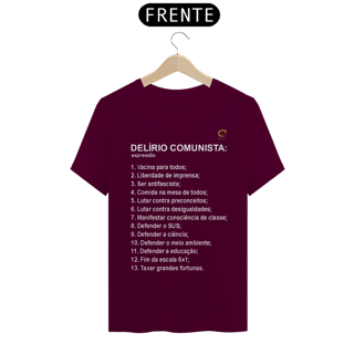 Nome do produto T-shirt Tradicional Delírio Comunista