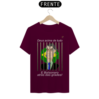Nome do produto T-shirt Tradicional Bolsonaro atrás das grades!