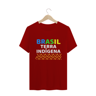 Nome do produto T-shirt Tradicional BRASIL TERRA  INDÍGENA