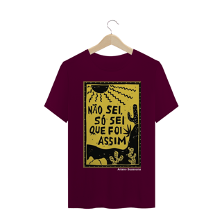 Nome do produto T-shirt Tradicional Ariano Suassuna