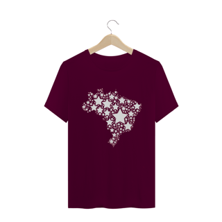Nome do produto T-shirt Tradicional Brasil: Estrelas da Democracia