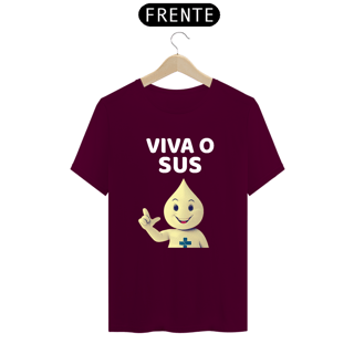 Nome do produto T-shirt Tradicional VIVA O SUS