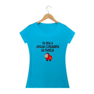 Nome do produto T-shirt Baby Look Ovelha Comunista