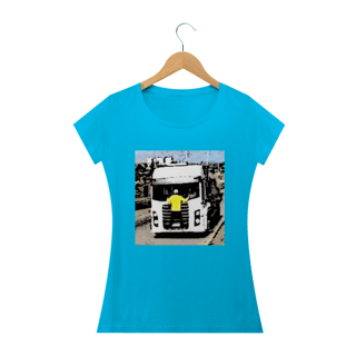 Nome do produto T-shirt Baby Look Patriota do Caminhão