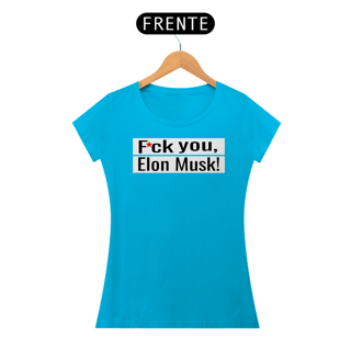 Nome do produto T-shirt Baby Look F*ck You