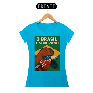 Nome do produto T-shirt Baby Look CAPIVARA