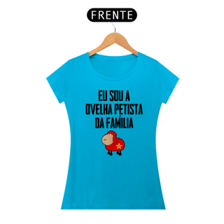 Nome do produto T-shirt Baby Look Ovelha Petista
