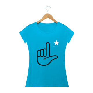 Nome do produto T-shirt Baby Look Faz o L