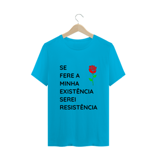 Nome do produto T-shirt Tradicional Serei Resistência